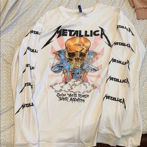 Men’s long sleeve Metallica shirt